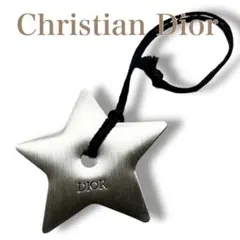 クリスチャンディオール 未使用級 星型 ロゴ入り スターチャーム ストラップ