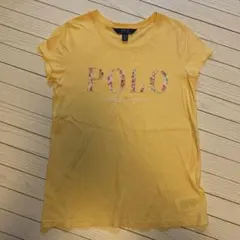 Polo Ralph Lauren イエロー 花柄ロゴTシャツ