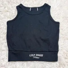 キッズ 女の子 ブラック タンクトップ 120cm