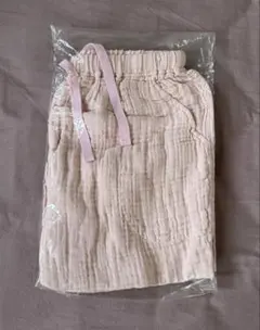 新品　UCHINO ウチノ マシュマロガーゼパンツ ピンク アウトレット品のサムネイル