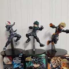 ヒロアカ　ワールドヒーローズミッション フィギュア 3体セット