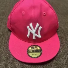 New Era 59FIFTY キッズ キャップ ピンク NY