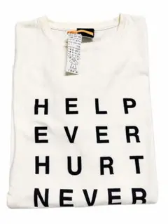 新品 藤井風 HELP EVER HURT NEVER Tシャツ M ホワイト - メルカリ