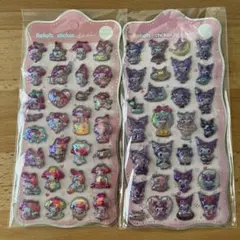 ①可愛いぷっくりシール