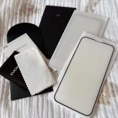 2枚 iPhone 13 mini用 ガラスフィルム ブルーライトカット