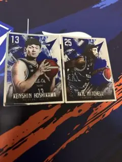 アキルミッチェル 星川堅信 長崎ヴェルカ シークレット メタルステッカー