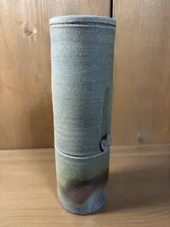 信楽焼　陶器製花瓶