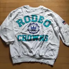 RODEO CROWNS トレーナー ホワイト