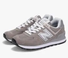 【新品未使用】ニューバランス574V 24㎝グレーWL574VG