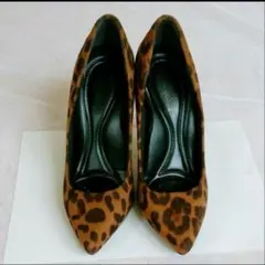 ヒョウ柄パンプス