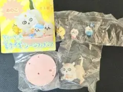 ちいかわ 討伐シーンフィギュア あのこ　ハチワレ　うさぎ