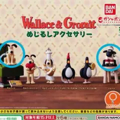 ひつじのショーン Wallace&Gromit めじるしアクセサリー2点セット