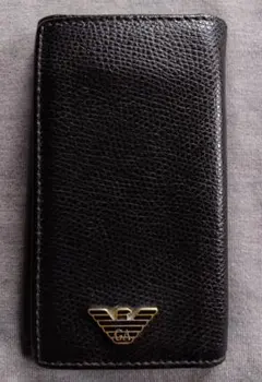 ◆EMPORIO ARMANI 黒キーケース ◆エンポリオアルマーニのサムネイル