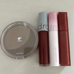 rom&nd リップグロス & シェーディングパウダー セット