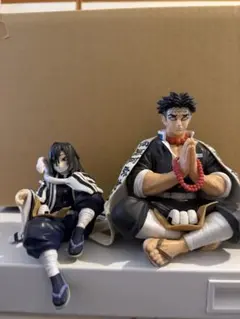 鬼滅の刃 ちょこのせフィギュア 伊黒小芭内 悲鳴嶼行冥 2点セット