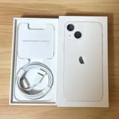 【空箱】iPhone13mini starlight 128GB 空箱 付属品