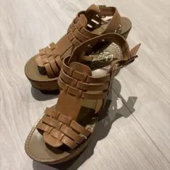 トリバーチ　Tory Burchサンダル　24cm L ヒール高8.5のサムネイル