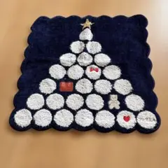 未使用‼️FURLA ハンカチ 2枚セット クリスマスツリー　ハンドタオルのサムネイル