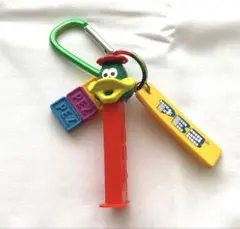 PEZ　カラビナキーリング　キーホルダー