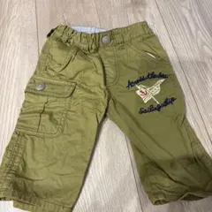 ミキハウス 半ズボン 100cm カーキ