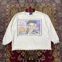 90s USA製 エルヴィスプレスリー グラフィック アート スウェット