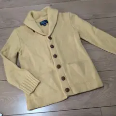 RALPH LAUREN カーディガン 120 イエロー