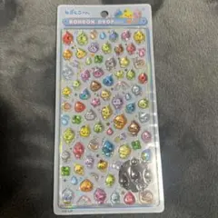 【正規品】しずくちゃん　ボンボンドロップシール　ミニ　しずくの森のなかまたち