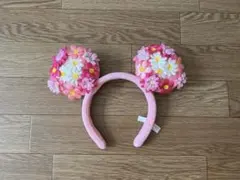 ラプンツェル　ディズニー　カチューシャ　スプリング　花　ピンク