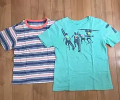 GapKids Mサイズ ターコイズ Tシャツ UNIQLOボーダーTシャツ