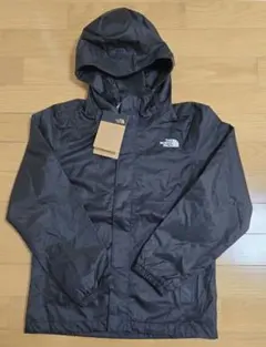 新品タグ付き　ザノースフェイス　ウィンドブレーカー　ジャンパー　ブラック　140