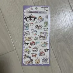 ディズニー ツムツム フラッフィースケッチステッカーズ カミオジャパン シール