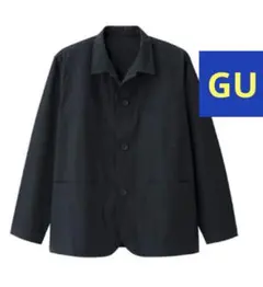 GU ジーユー ワークジャケットネイビー カジュアル サイズ М