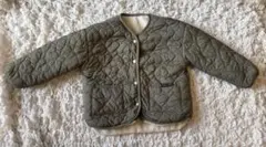 BREEZE リバーシブル ハート型キルティングジャケット（サイズ120）