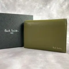 未使用✨現行 ポールスミス クロップドロゴ 名刺入れ カードケース