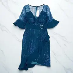 ROBE de FLEURS ローブドフルール キャバドレス DE1873 S