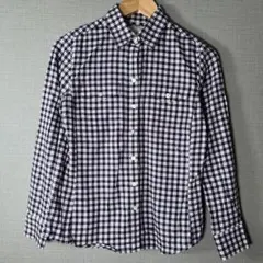 美品【BANANA REPUBLIC】ソフトウォッシュギンガムチェックシャツ