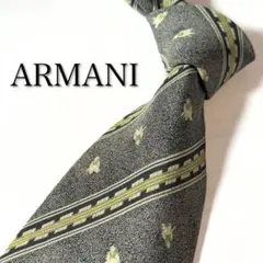 良品 ARMANI アルマーニ グリーン系 ネクタイ