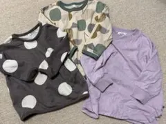 ベビー服 Tシャツ 3枚セット 90サイズ　長袖　薄秋　冬　80センチ　ロンT