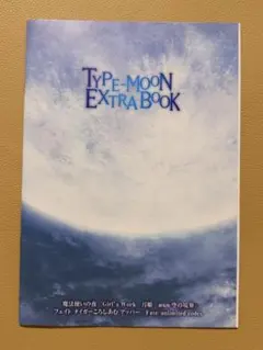 TYPE-MOON EXTRA BOOK 冊子 付録 Fate