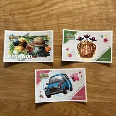 星のカービィ　ディスカバリー　ステッカー3枚セット