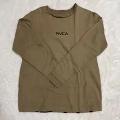 RVCA 長袖Tシャツ ベージュ Mサイズ
