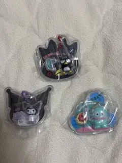 サンリオパッケージチャーム3個セット