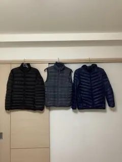 ユニクロ ウルトラライトダウンジャケット ベスト 3点セット