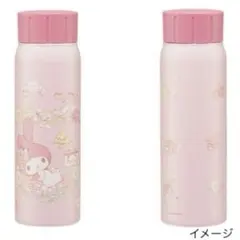 新品 真空ステンレスボトル 炭酸飲料対応 水筒 マイメロディ 直飲み 保冷専用のサムネイル