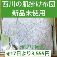 肌掛け布団　梅雨寒に！新品未使用のサムネイル