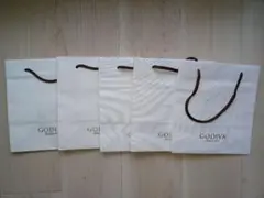 GODIVA　紙袋　5枚セット