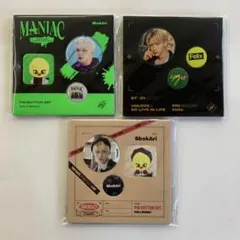 スキズ　Felix 缶バッジ　SKZ-X unlock オンコン