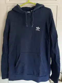 adidas プルオーバー パーカー ネイビー Mサイズ