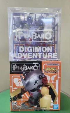 プラバコ　デジモン　メタルガルルモン　メタリックカラー