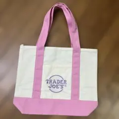 TRADER JOE'S エコバッグ ピンク